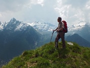 PIZZO VESCOVO (2175 m.) e MONTE BRATE (1932 m.) con giro ad anello da Foppolo il 7 giugno 2013  - FOTOGALLERY